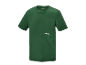 Un t-shirt Parkside vert foncé avec un logo discret.