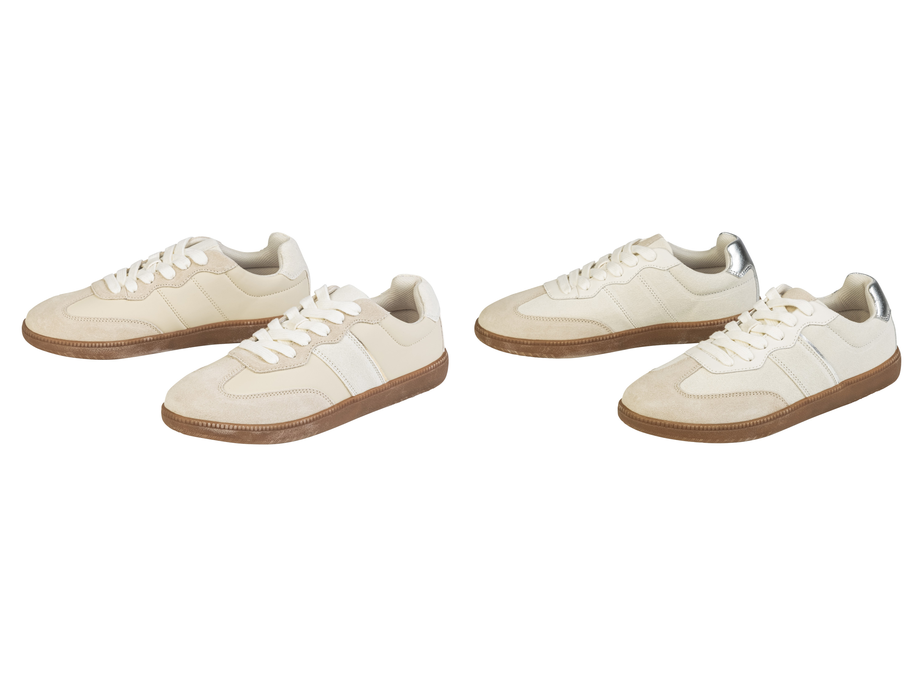 esmara® Sneakers en cuir femme