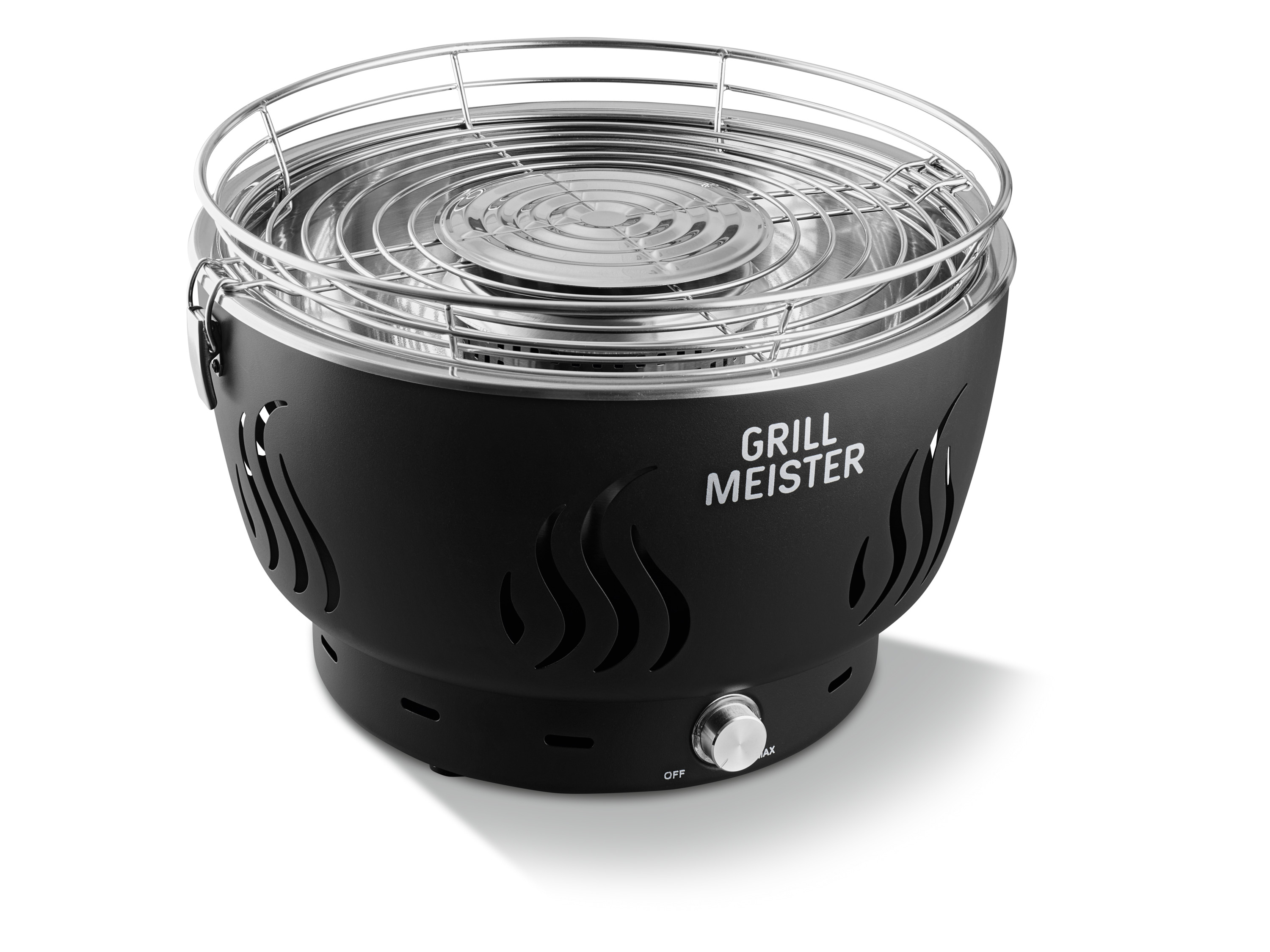 GRILLMEISTER Barbecue au charbon de bois AG 34 C1