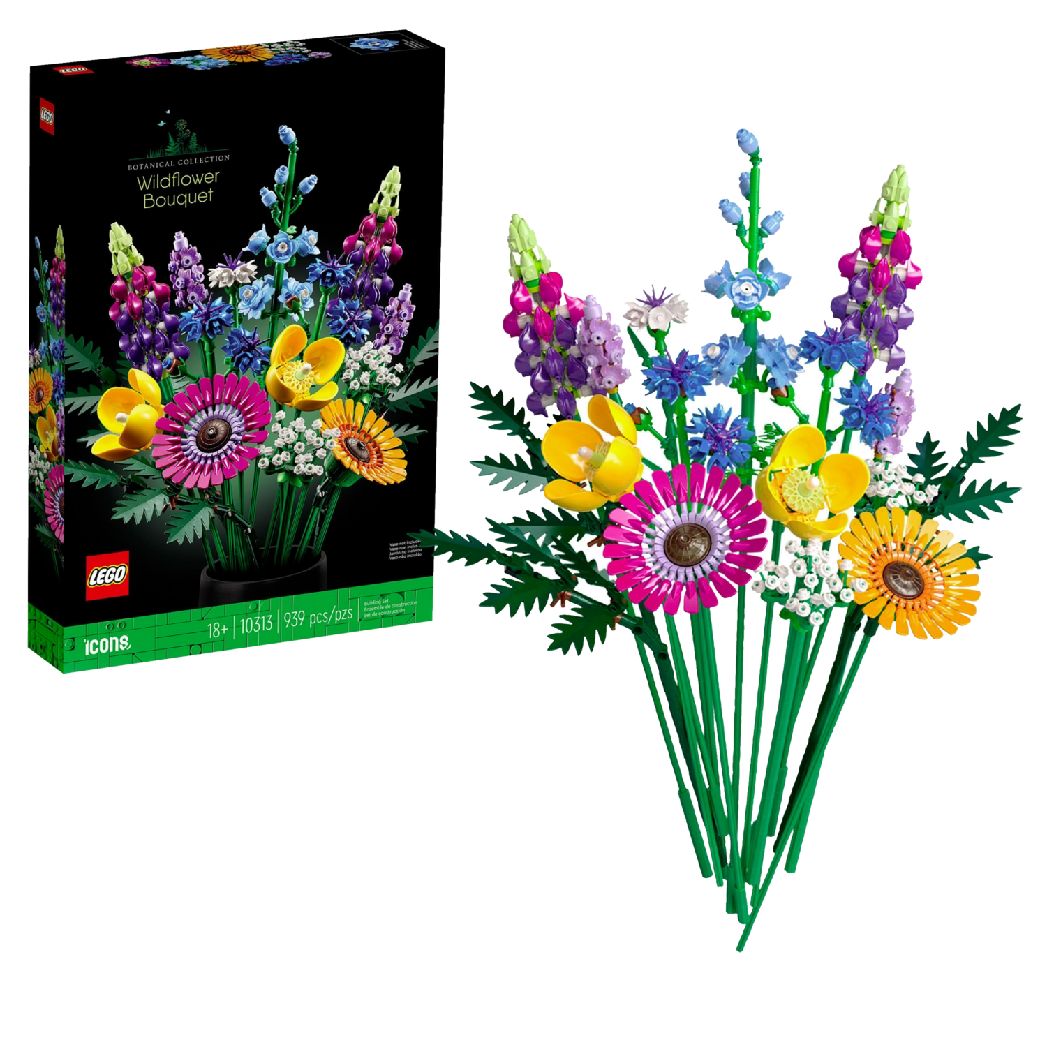 LEGO® Icons 10313 Bouquet de Fleurs Sauvages