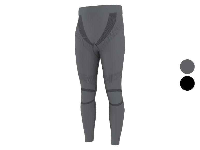 Collant thermique gris pour homme avec détails noirs et option de couleur noire