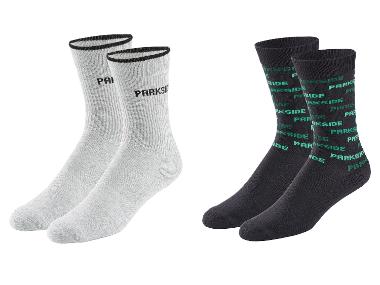 PARKSIDE® Lot de 2 paires de socquettes de sport homme