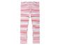 Leggings rayés rouge et blanc pour enfant.