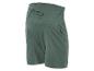 Shorts de grossesse vert olive à taille élastique.