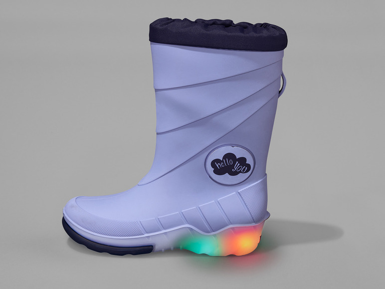 Aller en mode plein écran : Bottes de pluie lumineuses petite fille - Image 4