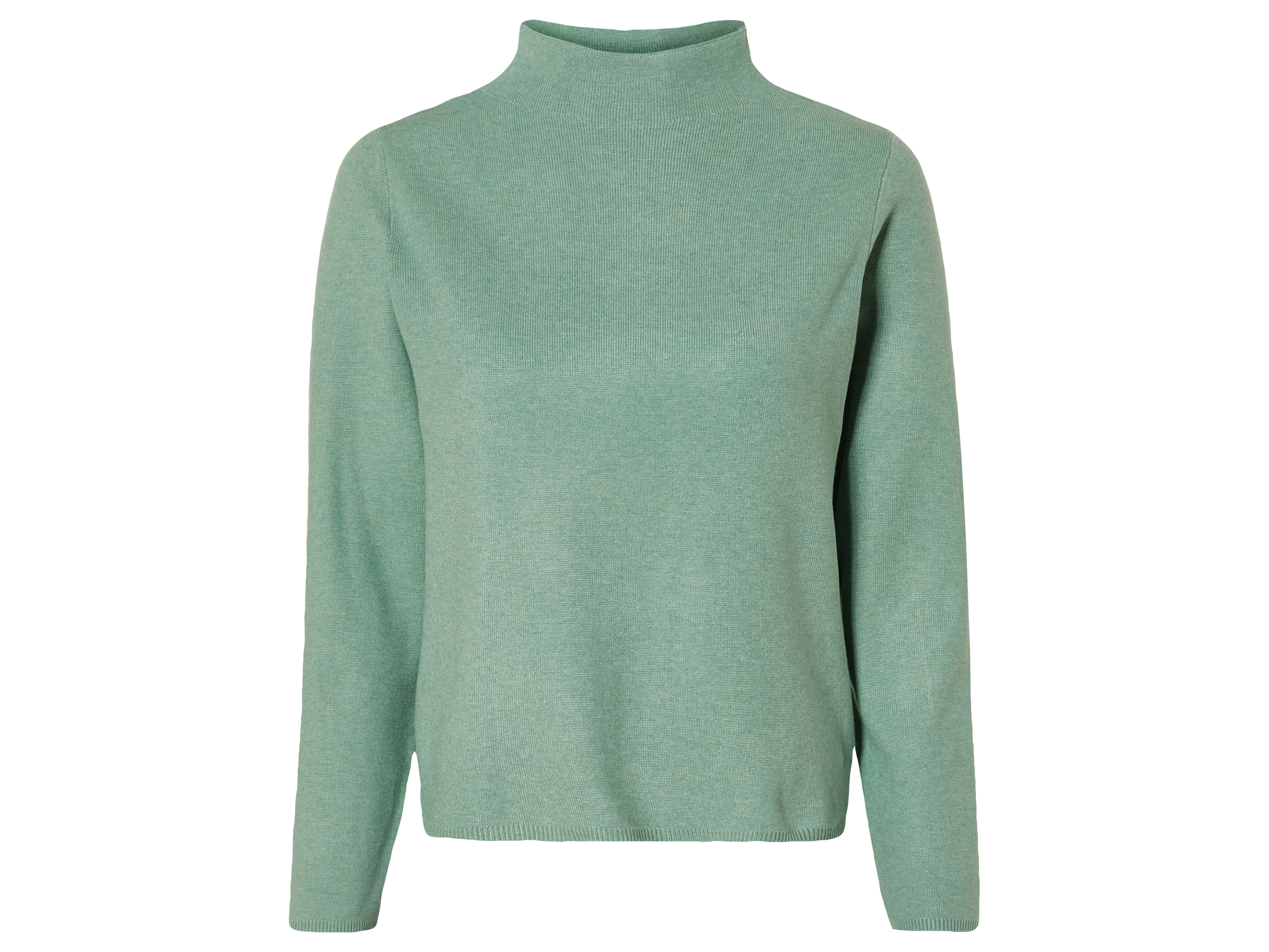 esmara® Pull col roulé femme  (vert, S (34/36))