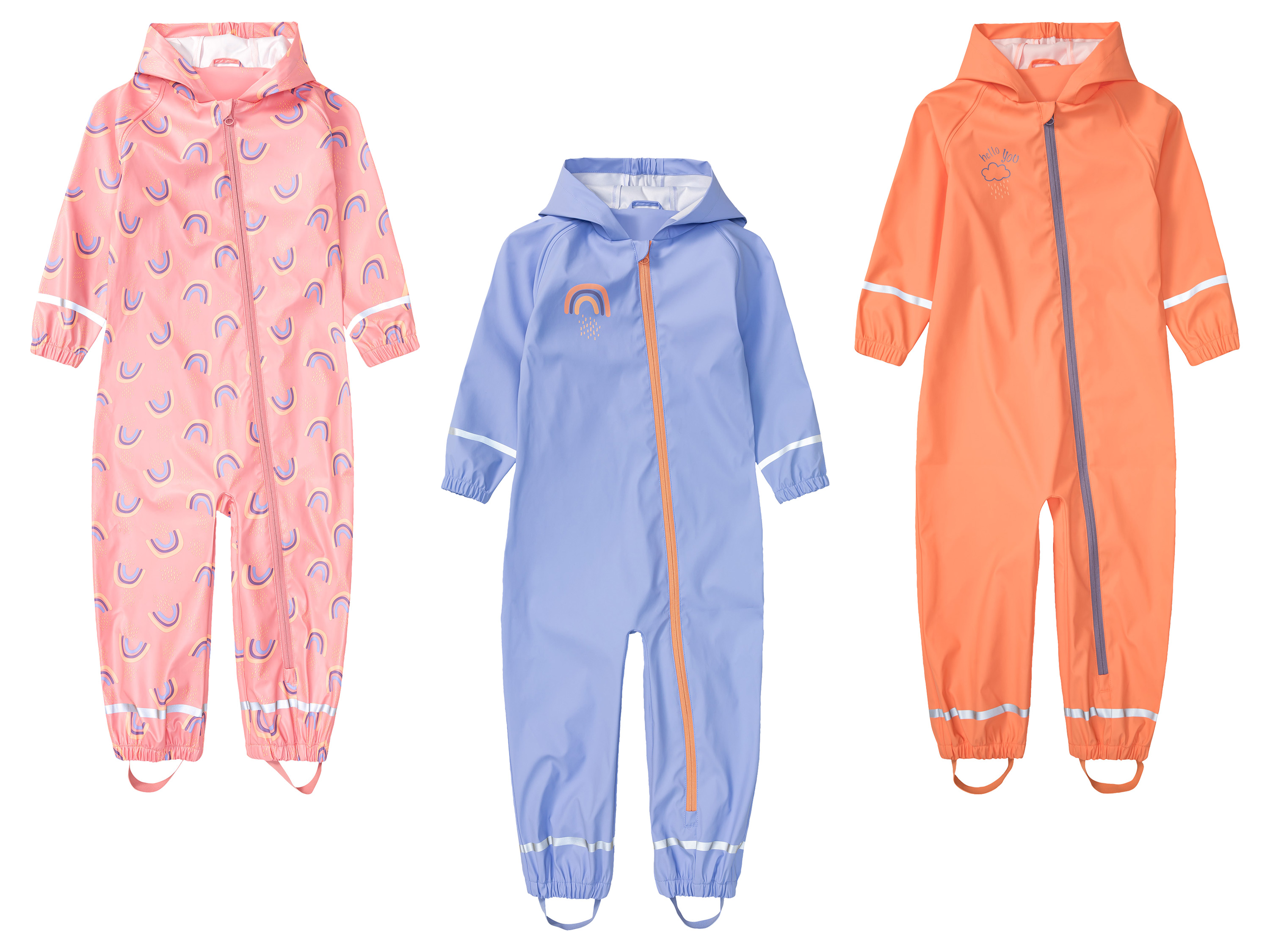 lupilu® Combinaison à capuche bébé ou petite fille