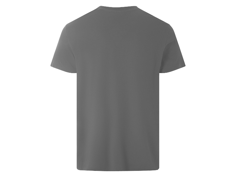T-shirt noir pour homme, vue de dos.