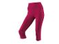 Legging capri femme couleur fuchsia