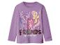 Haut enfant violet à manches longues, avec imprimé My Little Pony et le texte « FRIENDS GROW TOGETHER ! »