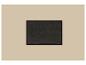 Tapis rectangulaire gris foncé sur fond beige