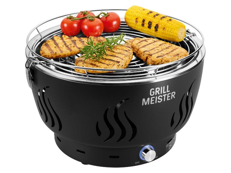 Barbecue à charbon de bois avec ventilation active GAG 34 D1, Ø 31,8 cm
