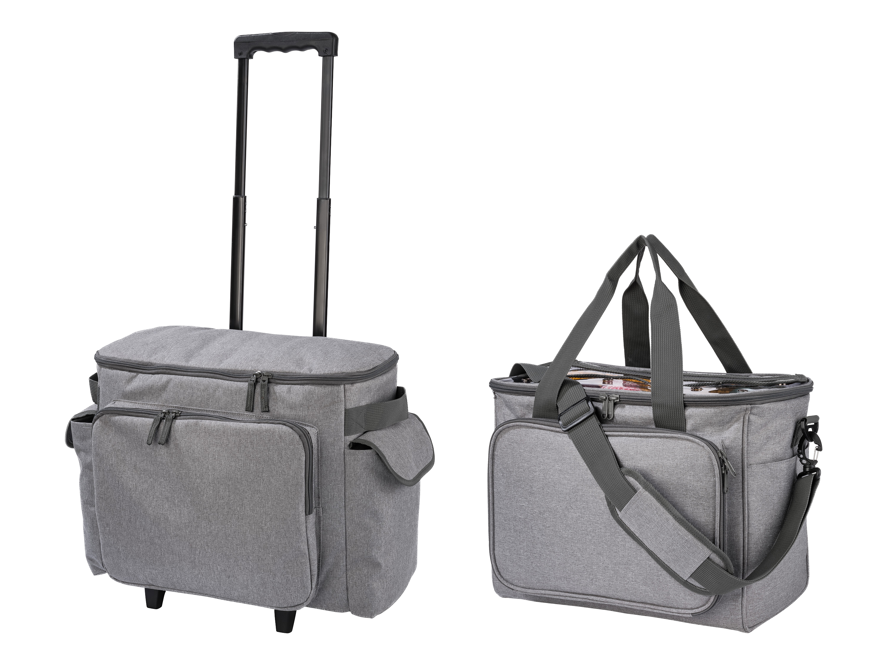 TOPMOVE® Trolley pour machine à coudre ou sac pour accessoires de tricot