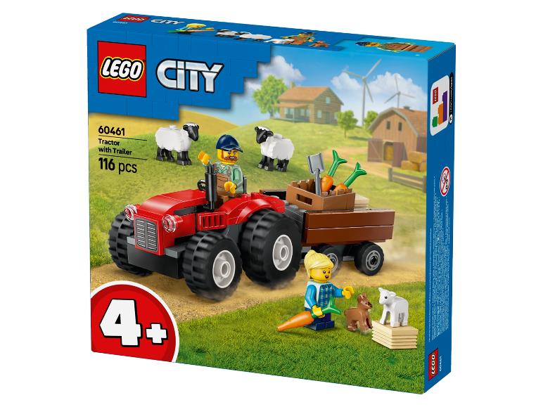 LEGO City: Tracteur avec remorque, ensemble de 116 pièces pour enfants à partir de 4 ans.