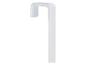 Crochet de porte blanc en plastique
