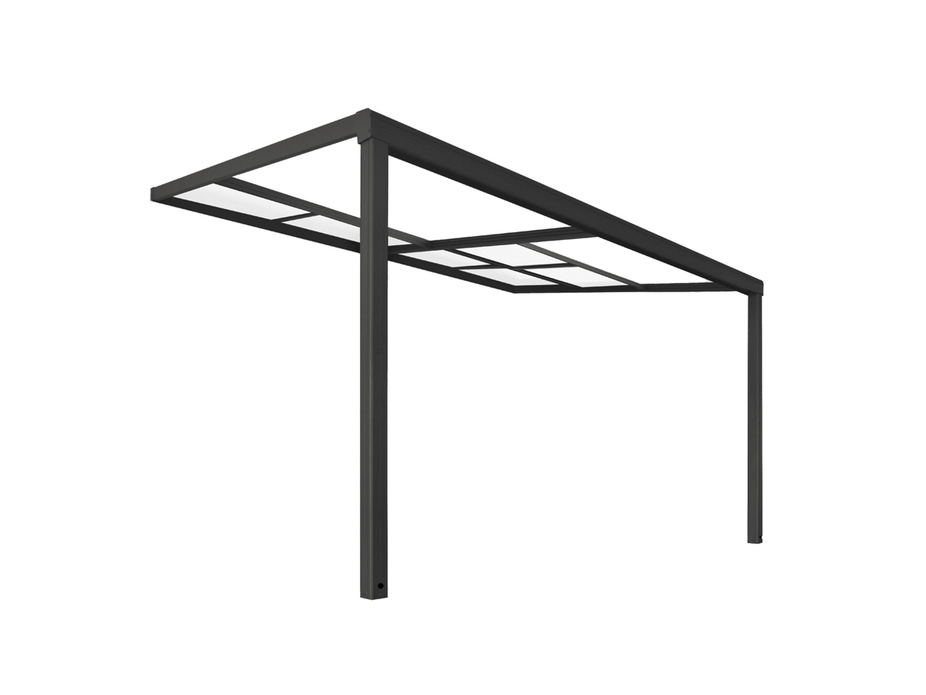 Home Deluxe Abri de terrasse SOLIS DELUXE Gris 390 x 295 x 233 / 272 cm