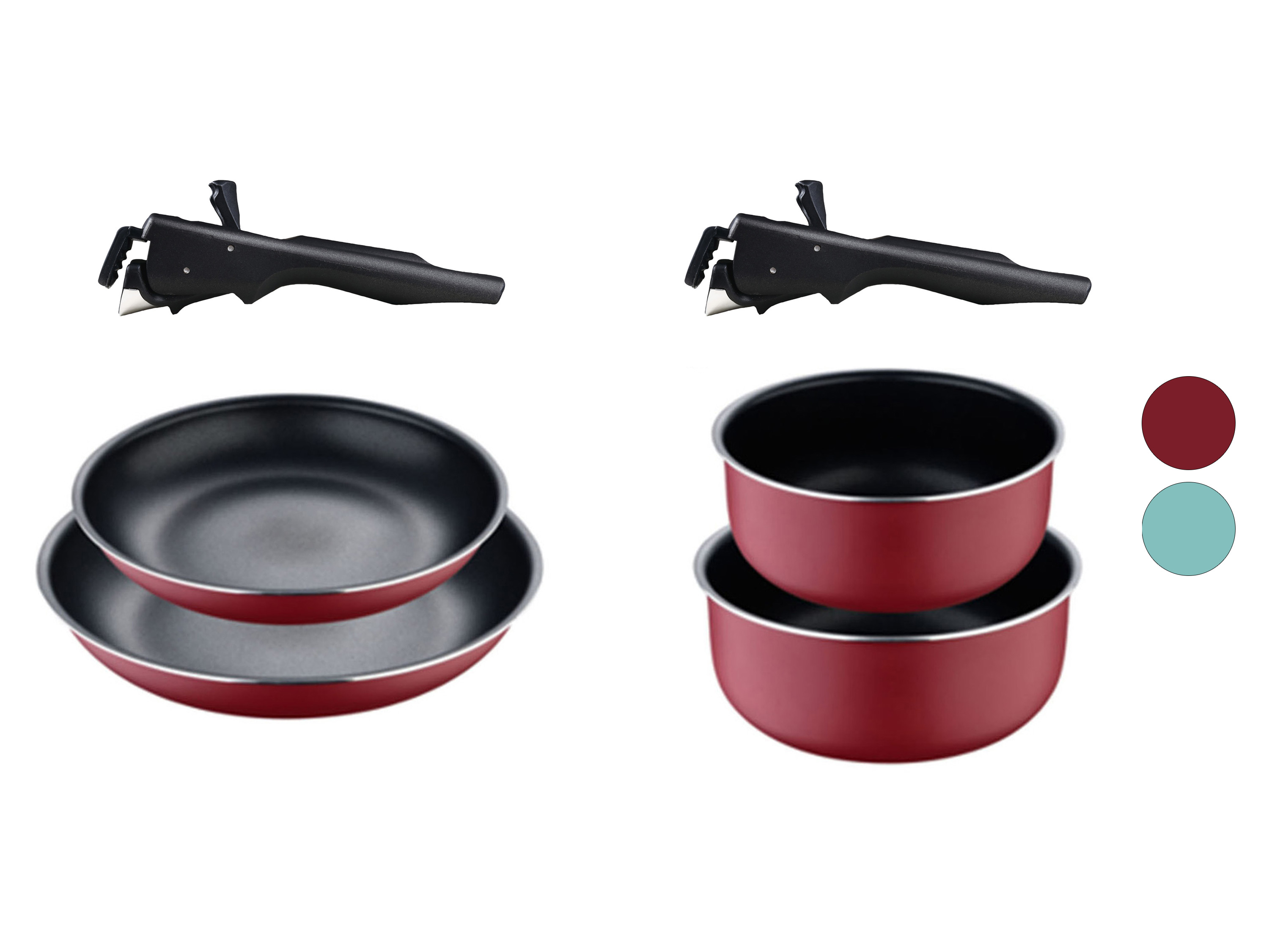 Bergner Batterie de cuisine Click+Cook