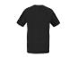 T-shirt noir à manches courtes.