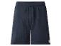Short de pyjama gaufré bleu marine avec cordon de serrage ajustable