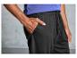 Pantalon de survêtement noir avec cordon
