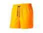 Shorts de bain orange vif.