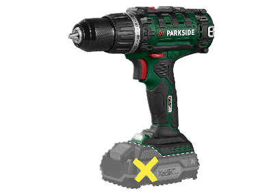 PARKSIDE® Perceuse-visseuse sans fil PABS 20 Li I9, 20 V