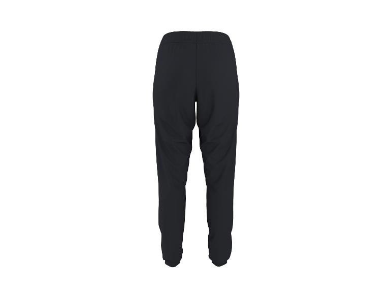 Pantalon de sport noir avec taille élastique, vue arrière