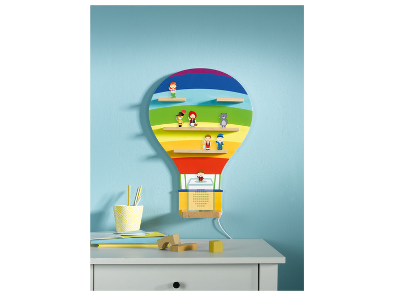 Aller en mode plein écran : Étagère LED pour boîte audio et figurines pour enfant - Image 2