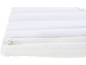 Surmatelas blanc matelassé avec fermeture éclair