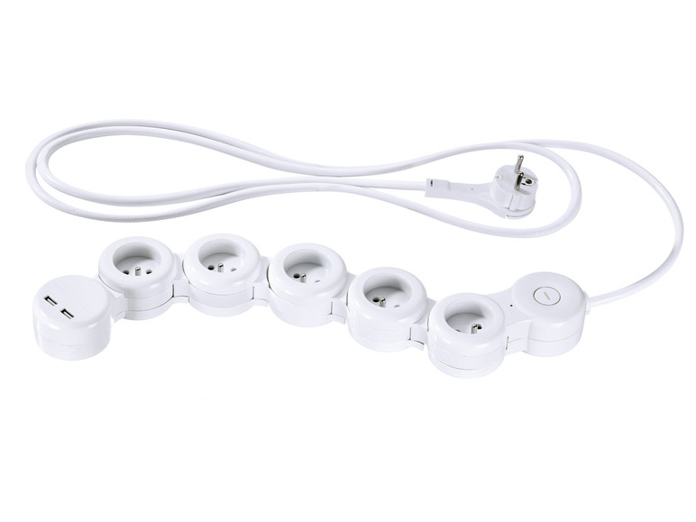 Aller en mode plein écran : SILVERCREST® Multiprise modulable avec ports USB - Image 2