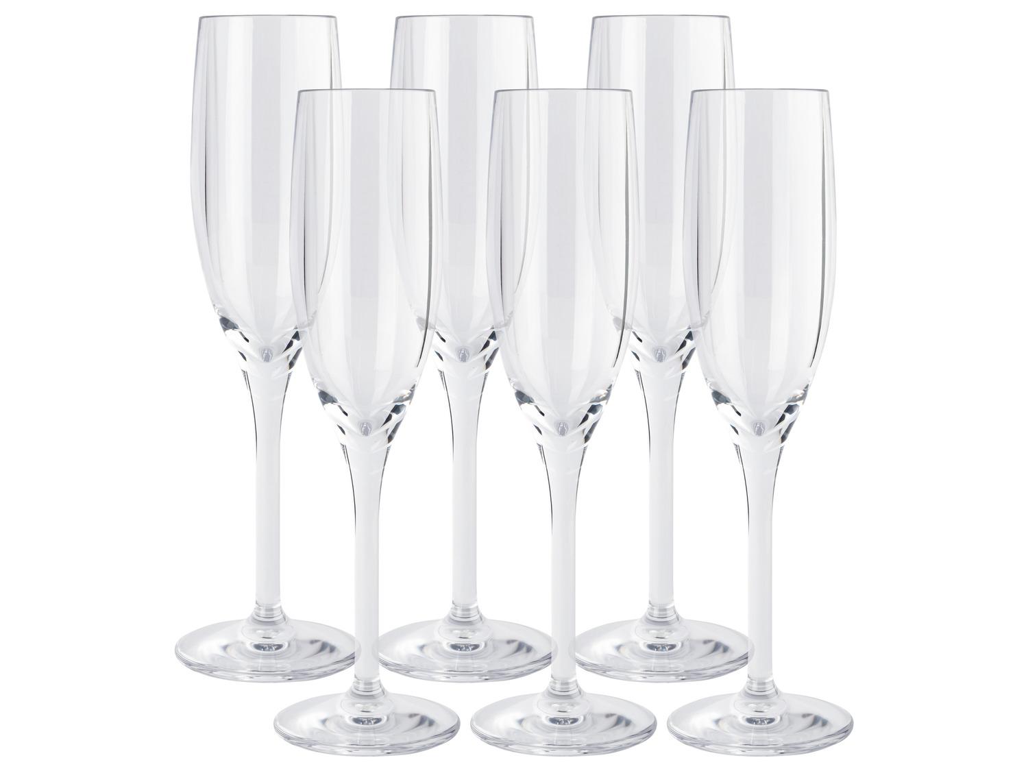 Lot de 4 coupes à champagne, lurik La Redoute Interieurs transparent La Redoute