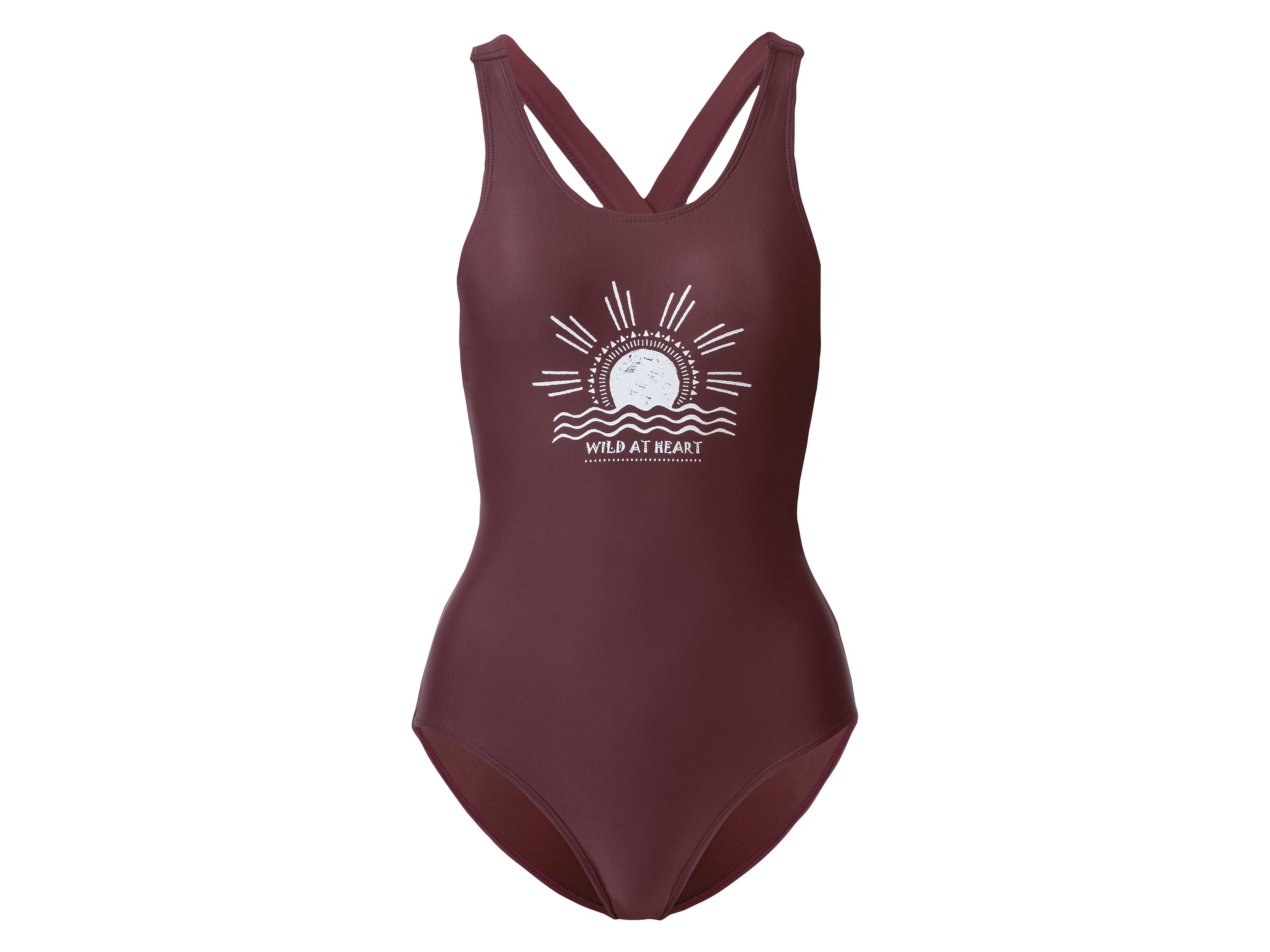 esmara® Maillot de bain femme (bordeaux)