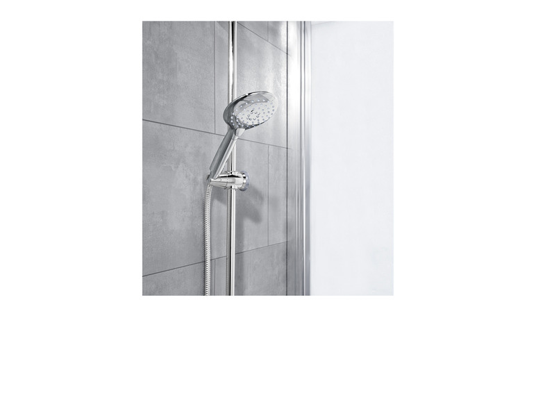 LIVARNO home Set de douchette multijet avec flexible 3