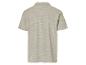 Chemise beige à manches courtes, vue arrière.