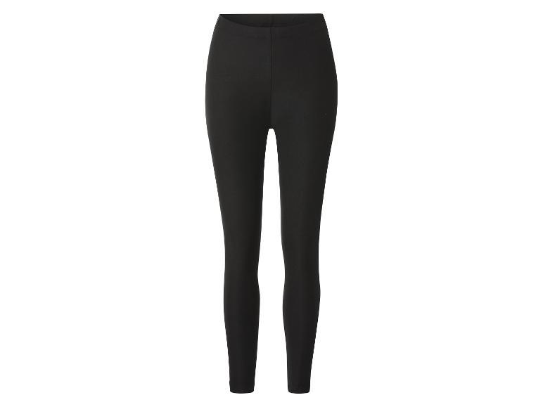 Legging noir pour femme sur fond blanc