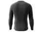 T-shirt thermique noir à manches longues.