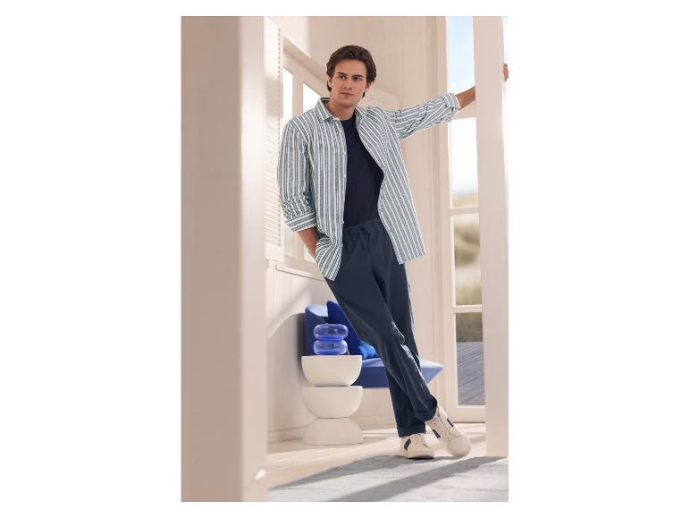 Chemise décontractée pour hommes ESMARA MEN à rayures.
