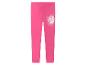 Legging rose avec logo Barbie et texte 'ICONIC ORIGINAL AUTHENTIC'.