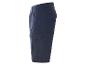 Shorts cargo bleu marine, poches multiples.