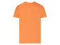 T-shirt orange à manches courtes, vue arrière.
