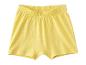 Caleçon boxer jaune en coton pour garçon