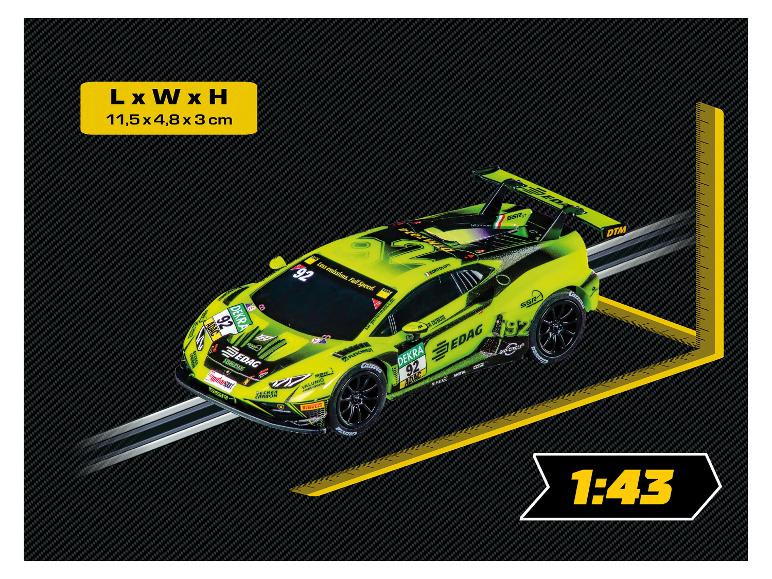 Voiture de circuit Carrera Lamborghini Huracán GT3 EVO2 à l'échelle 1:43.