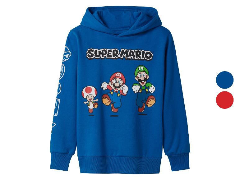 Sweat molletonné garçon Super Mario