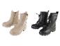 Bottines beiges et noires