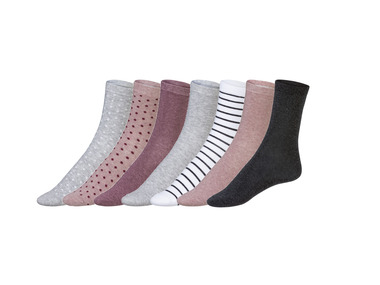 esmara® Lot de 7 paires de chaussettes femme