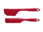 Deux spatules en silicone rouges