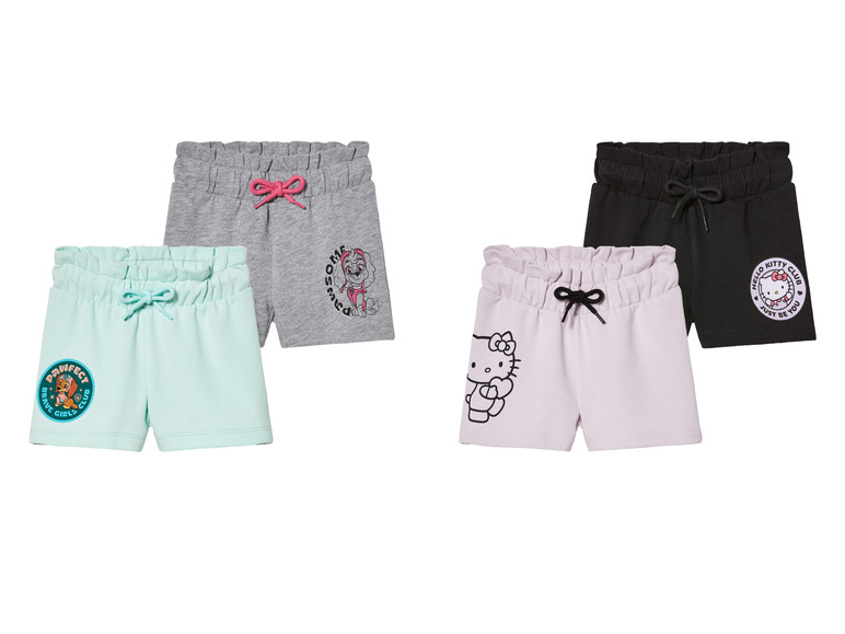 Aller en mode plein écran : Lot de 2 shorts molletonnés enfant - Image 1