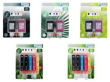 UNITED OFFICE® Cartouches d'impression, Multipack, HP