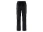 Pantalon en velours noir avec taille élastique.