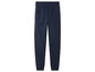 Pantalon de survêtement bleu marine avec des bandes bleu clair.